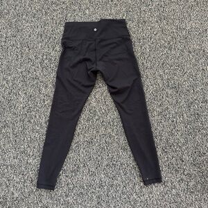 Black Lululemon Align Leggings, size 12